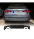 DIFFUSORE AUDI A3 8V SEDAN 13-15 LOOK RS3 + TERMINALI DI SCARICO