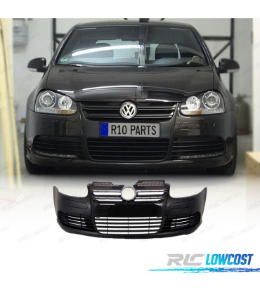 KIT PARAURTI ANTERIORE VOLKSWAGEN VW GOLF MK5 03-08 LOOK R32 SRA NERO LUCIDO