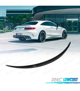 SPOILER MERCEDES CLASSE S C217 14-20 LOOK S63 AMG NERO LUCIDO