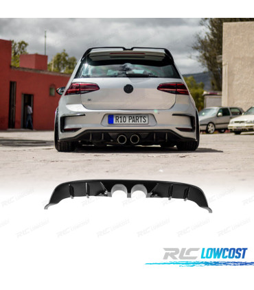 DIFFUSORE VOLKSWAGEN VW GOLF 7 12-17 LOOK R400 NERO LUCIDO