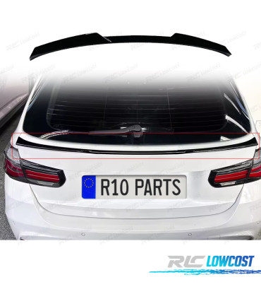 SPOILER ALETTA BMW F31 TOURING 12-18 LOOK M NERO LUCIDO
