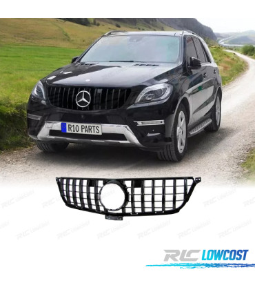 GRIGLIA MERCEDES ML W166 11-15 LOOK AMG NERO LUCIDO