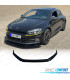 SPOILER LIP VOLKSWAGEN VW SCIROCCO 15- LOOK R NERO LUCIDO
