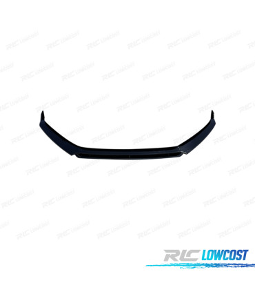 SPOILER LIP VOLKSWAGEN VW SCIROCCO 15- LOOK R NERO LUCIDO