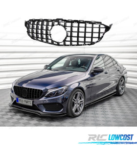 GRIGLIA MERCEDES CLASSE C W205 14-18 LOOK AMG GT NERO LUCIDO
