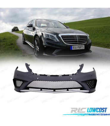PARAURTI ANTERIORE MERCEDES CLASSE S W222 13-17 LOOK S63 AMG PDC