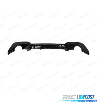 DIFFUSORE BMW G20 G21 19- LOOK M PERFORMANCE COMPETITION NERO LUCIDO