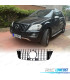 GRIGLIA PER MERCEDES M ML W164 08-11 ASPECTO AMG NERO CROMATO