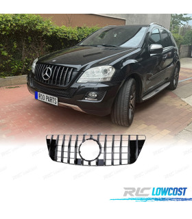 GRIGLIA PER MERCEDES M ML W164 08-11 ASPECTO AMG NERO CROMATO