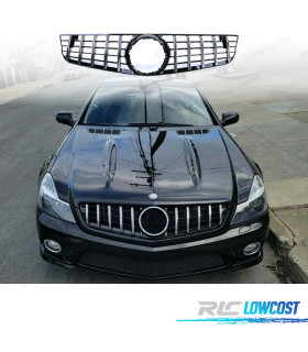 GRIGLIA MERCEDES SL R230 08-12 NERO CROMATO