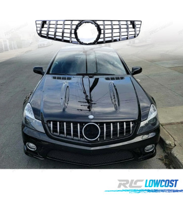 GRIGLIA MERCEDES SL R230 08-12 NERO CROMATO