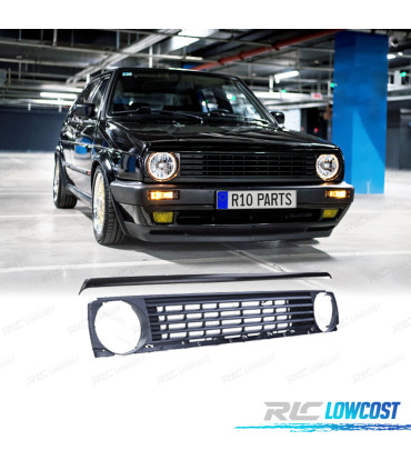 GRIGLIA PER VOLKSWAGEN VW GOLF 2 83-91 NERA MOLDURA NERA