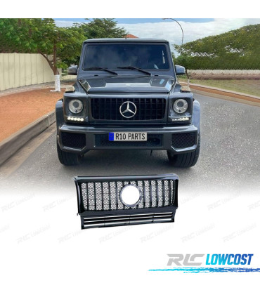 GRIGLIA MERCEDES CLASSE G W463 90-18 LOOK AMG NERO LUCIDO