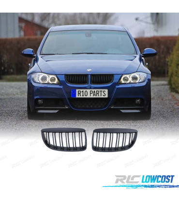 GRIGLIE BMW E90 E91 05-08 LOOK M NERO OPACO