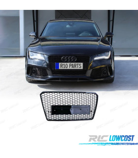 GRIGLIA AUDI A7 C7 4G 10-14 PDC LOOK RS NERO LUCIDO