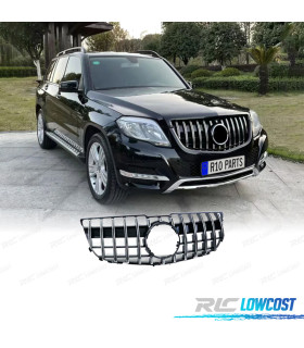 GRIGLIA MERCEDES GLK X204 12-15 LOOK AMG NERO LUCIDO CROMATO