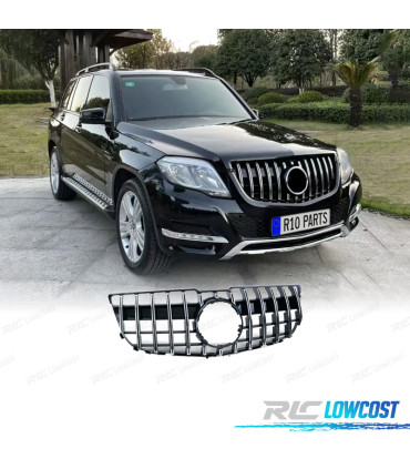 GRIGLIA MERCEDES GLK X204 12-15 LOOK AMG NERO LUCIDO CROMATO