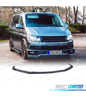 SPOILER LIP VOLKSWAGEN VW T6 15-19 SPORTLINE NERO LUCIDO