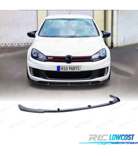 SPOILER LIP VOLKSWAGEN VW GOLF 6 GTI 09-13 NERO LUCIDO