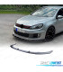 SPOILER LIP VOLKSWAGEN VW GOLF 6 GTI 09-13 CARBONIO