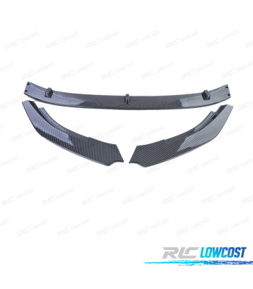 SPOILER LIP VOLKSWAGEN VW GOLF 6 GTI 09-13 CARBONIO