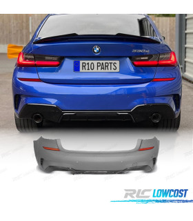 PARAURTI POSTERIORE BMW G20 19-22 LOOK M PERFORMANCE NERO LUCIDO PDC