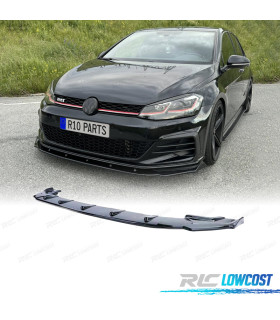 SPOILER VOLKSWAGEN VW GOLF 7 13-20 LOOK CS NERO LUCIDO