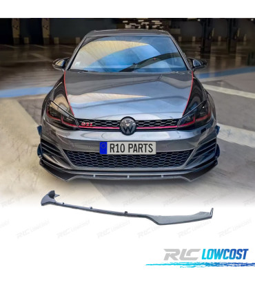 SPOILER LIP VOLKSWAGEN VW GOLF 7 13-20 IN CARBONIO