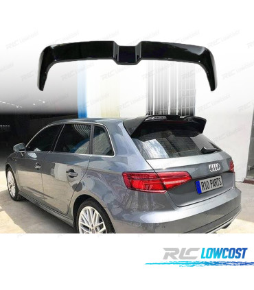 SPOILER ALERON PER AUDI A3 8V SPORTBACK 12-20 LOOK OETTINGER IN ABS