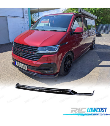 SPOILER LIP PER VOLKSWAGEN VW T6.1 19- NERO LUCIDO