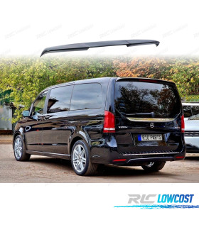 SPOILER PER TETTO PER MERCEDES CLASSE V VITO W447 W448 14-19 NERO LUCIDO