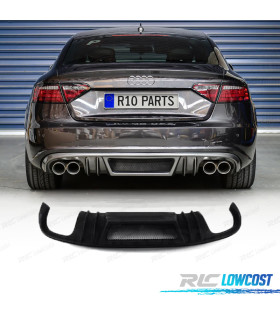 DIFFUSORE PER AUDI A5 COUPE CABRIO 07-11 LOOK RIEGER
