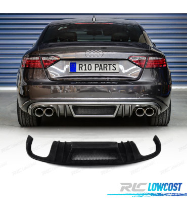 DIFFUSORE PER AUDI A5 COUPE CABRIO 07-11 LOOK RIEGER