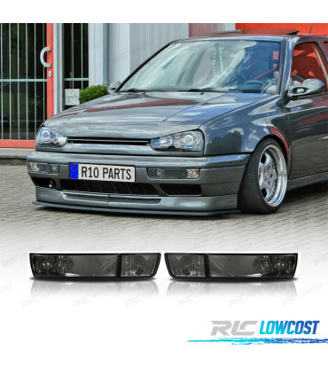 FRECCIE ANTERIORI VOLKSWAGEN VW GOLF 3 91-97 CROMATE FUME'