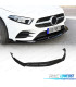 SPOILER LIP MERCEDES CLASSE A W177 18- LOOK AMG NERO LUCIDO + SPLITTERS
