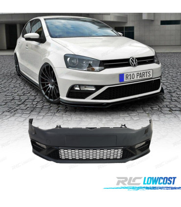 PARAURTI ANTERIORE VOLKSWAGEN VW POLO 6C 6R LOOK GTI 2009-2017