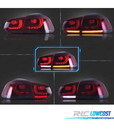 FANALI VOLKSWAGEN VW GOLF 6 FULL LED DINAMICI SCURI
