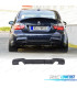 DIFFUSORE BMW E90 E91 04-12 LOOK M NERO LUCIDO