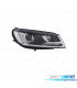 FANALE DX BI-XENON VOLKSWAGEN VW TOUAREG 14-18 CON LUCI DIURNE A LED