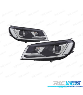 FARI BI-XENON VOLKSWAGEN VW TOUAREG 14-18 CON LUCI DIURNE A LED