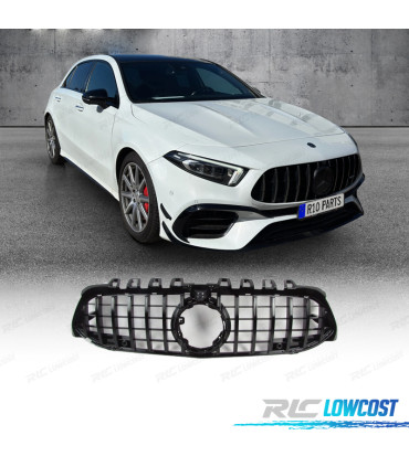 GRIGLIA MERCEDES W177 V177 18-22 LOOK AMG GT NERO LUCIDO