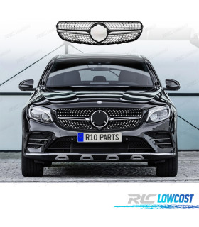 GRIGLIA MERCEDES CLASSE GLC X253 C253 AMG 16-18 LOOK DIAMANTE NERO
