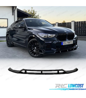 SPOILER LIP PER BMW X6 G06 19- LOOK M PERFORMANCE NERO LUCIDO