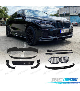 KIT CARROZZERIA BMW X6 G06 20-21 LOOK BLACK KNIGHT NERO LUCIDO