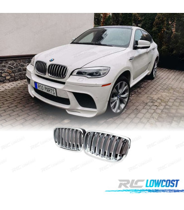 GRIGLIA BMW X5 E70 07-10 X6 E71 72 08-14 CROMO NERO