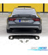 DIFFUSORE AUDI A7 15-18 LOOK RS7 NERO LUCIDO