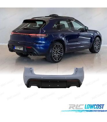 PARAURTI POSTERIORE PORSCHE MACAN 18-23 LOOK TURBO