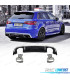 DIFFUSORE AUDI A3 8V 16-20 LOOK RS3 + TERMINALI DI SCARICO