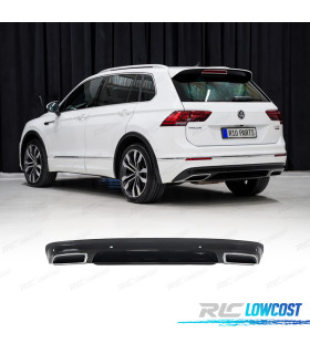 DIFFUSORE VOLKSWAGEN VW TIGUAN 17-20 LOOK R-LINE