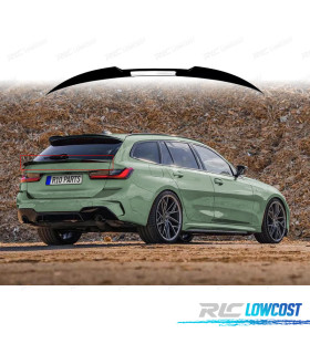 SPOILER ALETTONE BMW G21 TOURING 18- LOOK M NERO LUCIDO